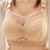 Women’s Full Coverage Lace Bra – Soft Comfortable Supportive Bra with Wide Adjustable Straps
